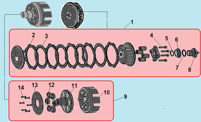 3 РЕДУКТОР - ШЕСТЕРНИ DC1193E МОТОБЛОК CHAMPION